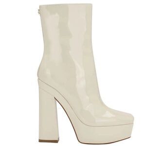 GUESS BYRA WOMENS ZIPPER SQUARE TOE 10